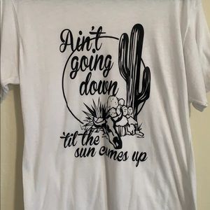 Ain’t going down til the sun comes up